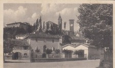 CARTOLINA *54 BAZZANO BOLOGNA EMILIA ROMAGNA INIZIO DI VIA MAZZINI VIAGGIATA