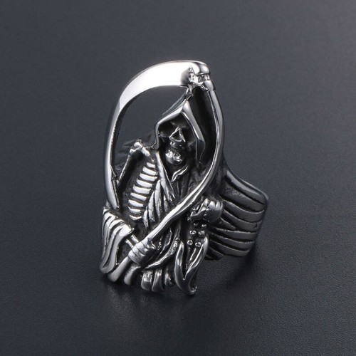 Anello rocker biker gothic - anello,