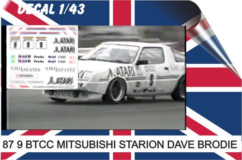 Decal btcc 1987 9 - ,