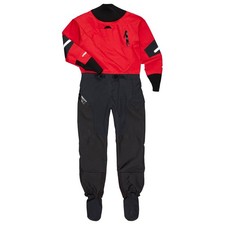 NRS Foray Muta Stagna Dry Suit Rosso Donna