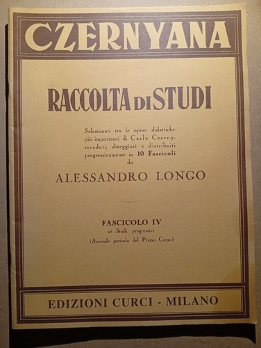 Czernyana raccolta studi - raccolta, di