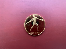 Medaglia commemorativa in oro