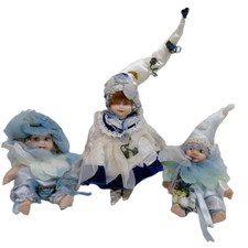 Bambola porcellana set 3 - porcellana-set, da