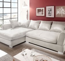 Couchgarnitur Weiss Sofa