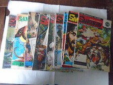 SANDOKAN LOTTO DI 9 FUMETTI ALCUNI SIGILLATI BUONI OTTIMI