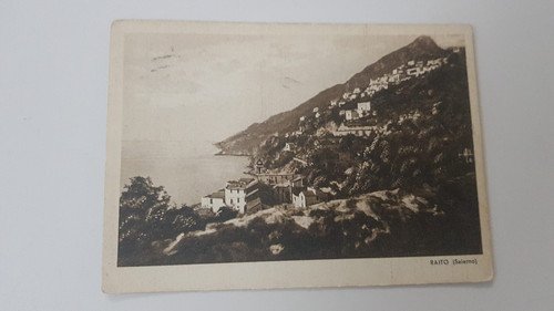Cartolina raito salerno 1939 - cartolina,