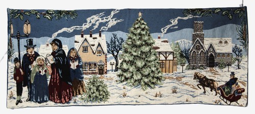 Arazzo villaggio natale - arazzo,
