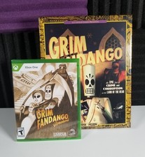 Xbox One Limited Run Grim Fandango Remastered Edizione da Collezione con Gioco - NUOVO!