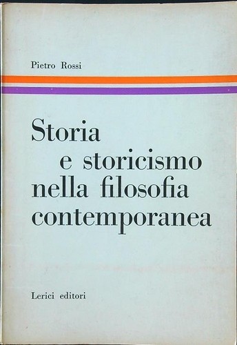 Storia storicismo nella - e,