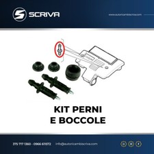 KIT PERNI + BOCCOLE SCATOLA FILTRO ARIA BOX CASSA COPRI MOTORE FIAT 1.3 MJET