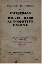 Caterpillar D468 Diesel