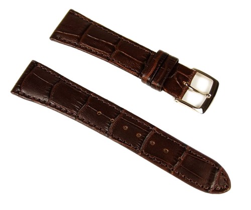 Cinturino pelle marrone - pelle,