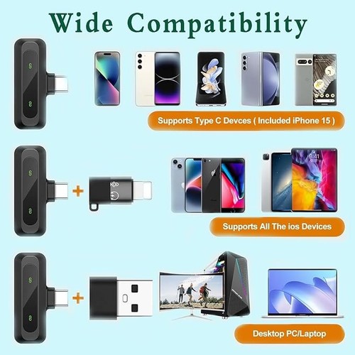 Microfono lavalier wireless - microfono,