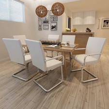 6x Sedie da Pranzo a Sbalzo in