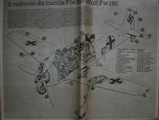 DER ADLER 2 1943 AEREO FOCKE-WULF FW 190 RIVISTA AVIAZIONE IN ITALIANO