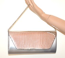 Pochette donna argento