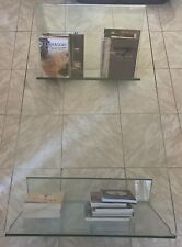 tavolino salotto moderno In vetro 110X55