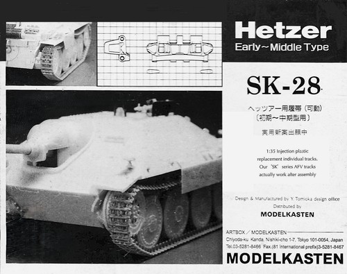 Modelkasten hetzer - modelkasten,