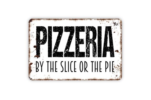 Insegna pizzeria the slice - pizzeria,