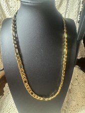 Figaro Catena Acciaio Inox 14k