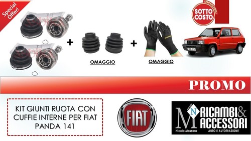 Kit giunto esterno lato ruota - kit,