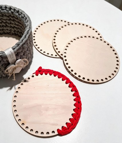 Base legno per uncinetto - base,