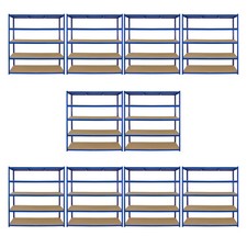 10 Scaffali in Acciaio Senza
