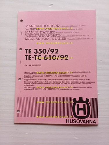 Husqvarna 350 1992 te - husqvarna, te-tc