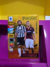 CARD ADRENALYN XL PANINI 2024/25 TOTTI PIRLO UNICA 15° ANNIVERSARIO CARTA 2025