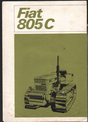 Foglietto brochure trattore