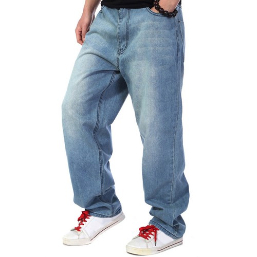 Pantaloni jeans uomo cargo