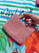 Borsa All'uncinetto Fatta A Mano, Idea Regalo