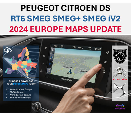 Aggiornamento mappe navigatore