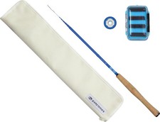 PROX Gran Tenkara Set 330 GLTKS33 Mountain Stream Set da Pesca [Canna, Kebari, Keba