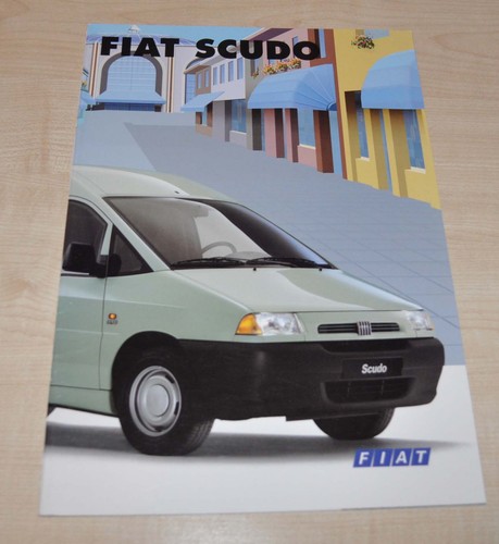 Brochure depliant fiat scudo - fiat,