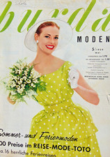 vecchio quaderno di moda Burda