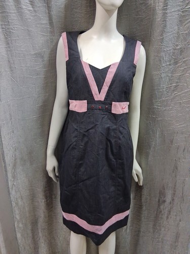 Abito donna cannella cotone - cannella,