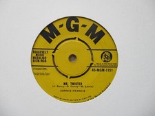Connie Francis.  Mr Twister /