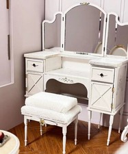 Sgabello da toeletta scala 1/12 1/6 casa delle bambole miniature mobili non finito