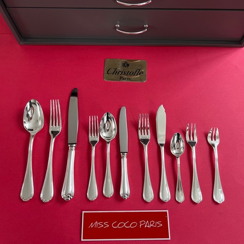 Set cutlery 139p christofle - set,