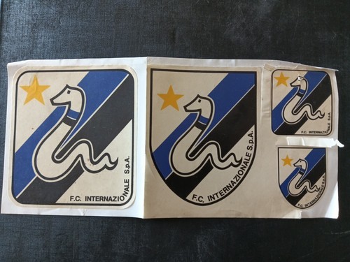 Lotto adesivi vintage inter - lotto,