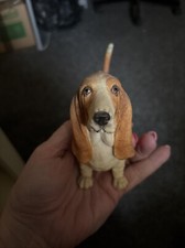 Bassett Hound Figure Displayed