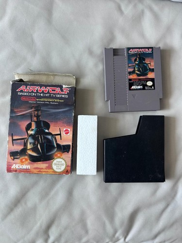 Airwolf nintendo nes pal - nintendo, pal-a