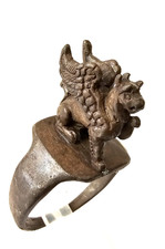 Anello antico romano in