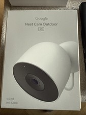 Google Nest Cam Telecamera per Interni con Cavo