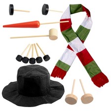 1 set di oggetti di punta di natalizio di puntata fai da te.