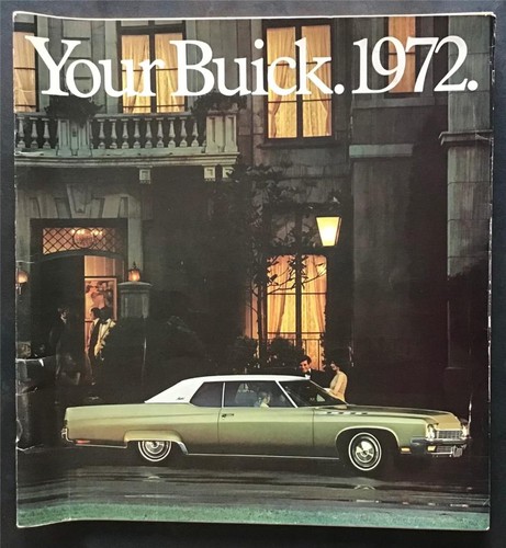 Brochure vendita buick car - brochure,