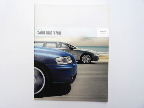 Brochure depliant volvo - s, r