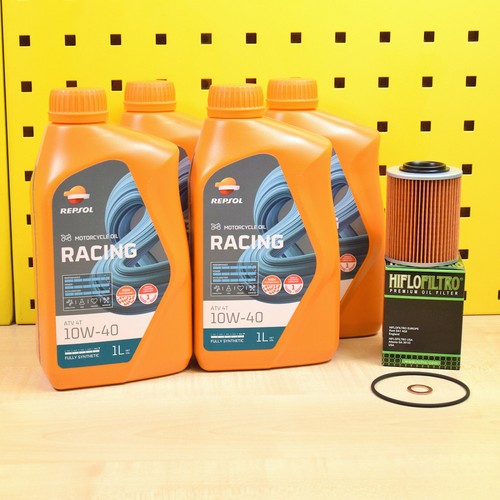 Cambio olio set filtro repsol - cambio,