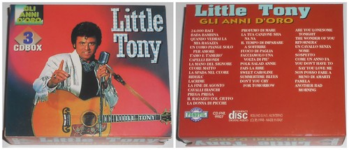 Little tony gli anni - little, box